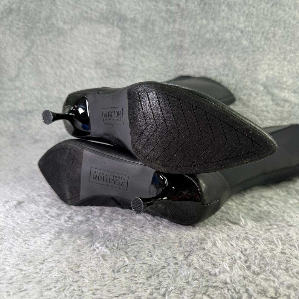 Kenneth Cole Reaction Blossom 50 50 Kitten Heel Knee-High Boots Women's Size 6 - Picture 9 of 10